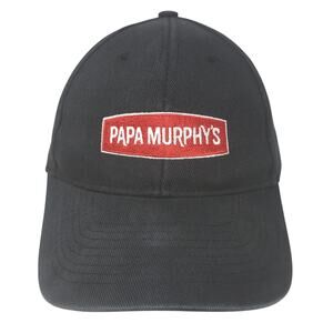 Papa Murphy's Strapback Baseball Cap Blue One Size Adjustable 6 Panel WearGuard